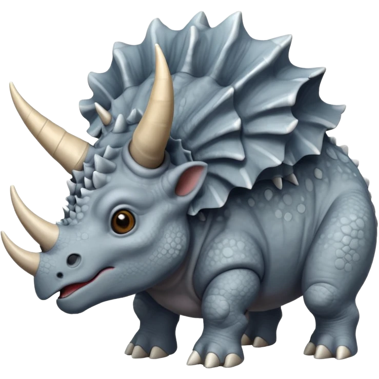 Triceratops emoji
