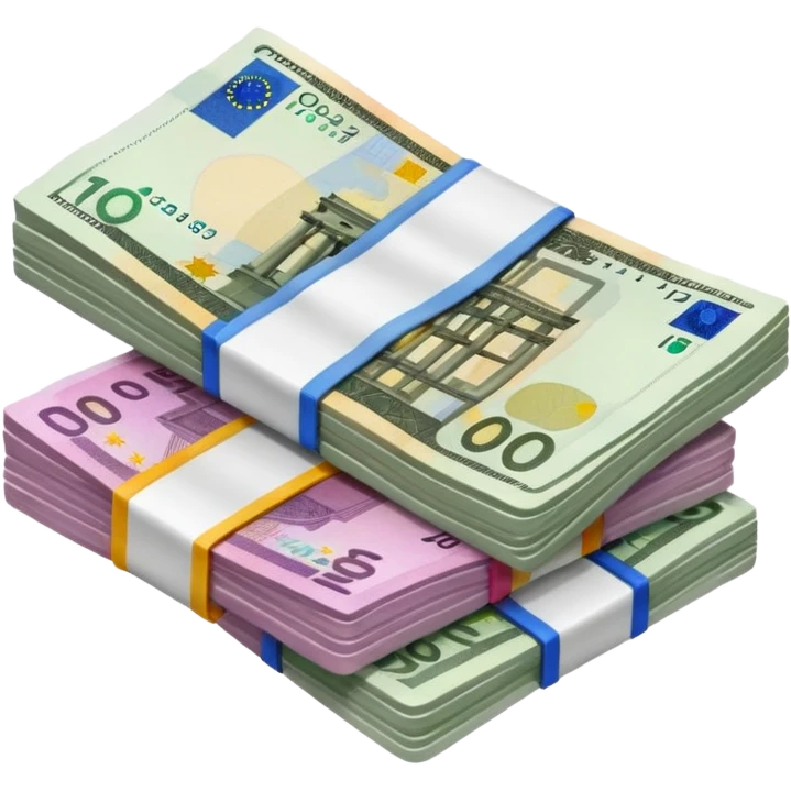 euro bills emoji