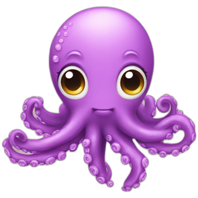 cute octopus emoji