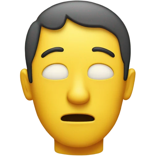 Mentally tapped out iPhone emoji emoji