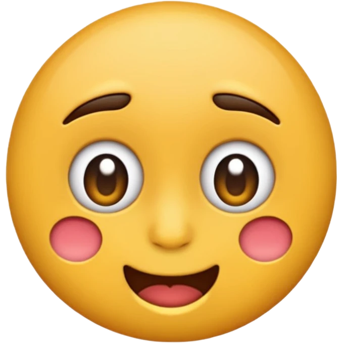 Make me a emoji backing off but embarrassed emoji