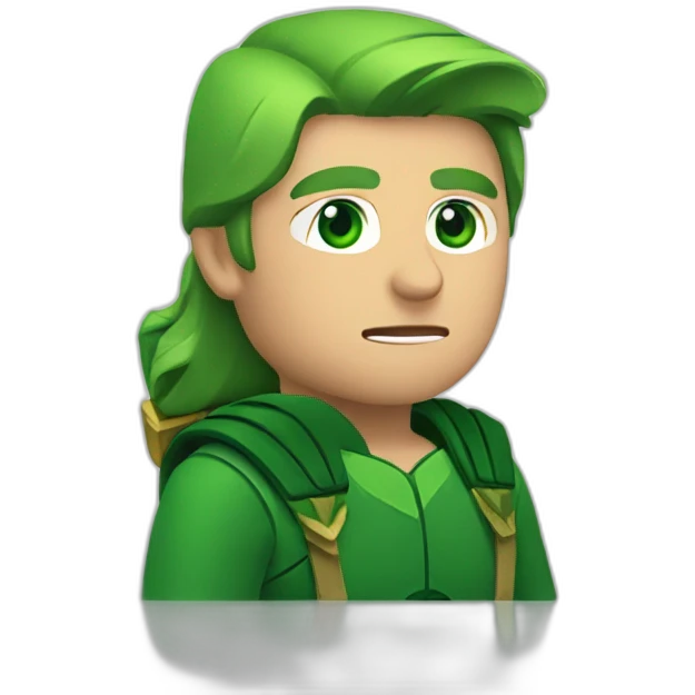 green arrow down emoji