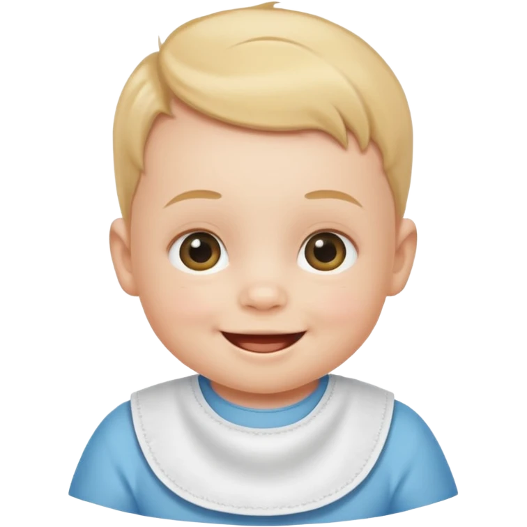 baby with bib emoji