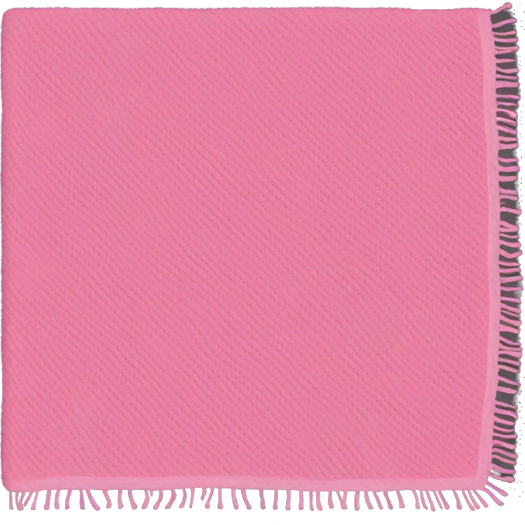 Pink blanket  emoji