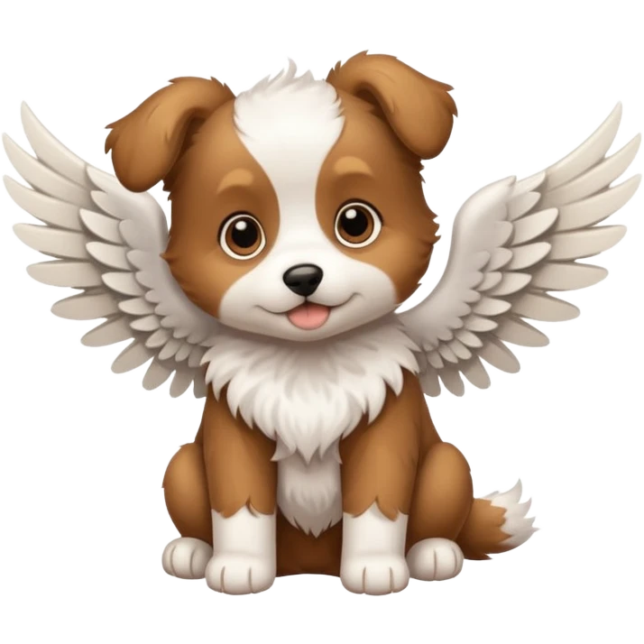 puppy with wings emoji