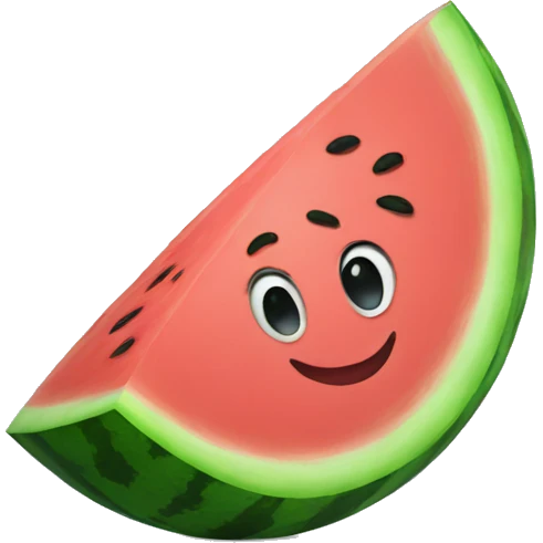 Watermelon emoji