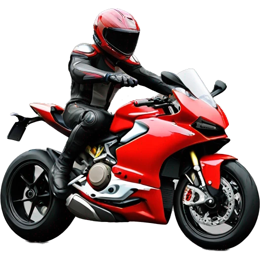 Ducati wheeling emoji