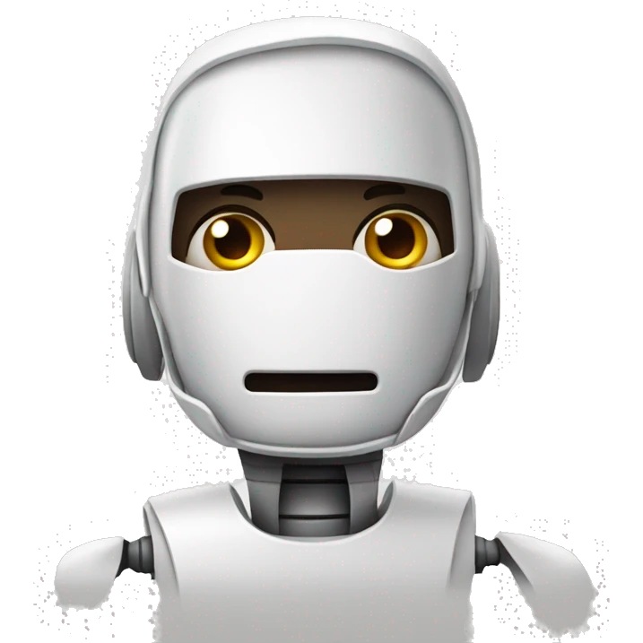 Robot bandaged emoji