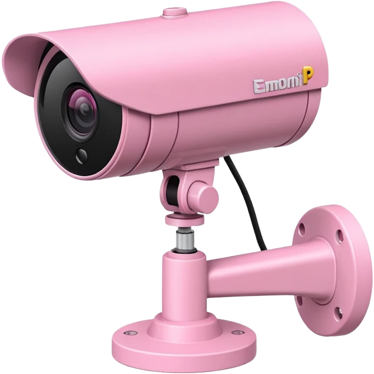 Security Camera pink Axis P1346-E emoji