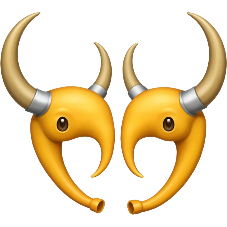 a pair of horns emoji