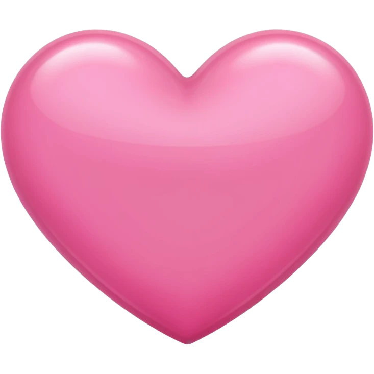 Pink heart emoji
