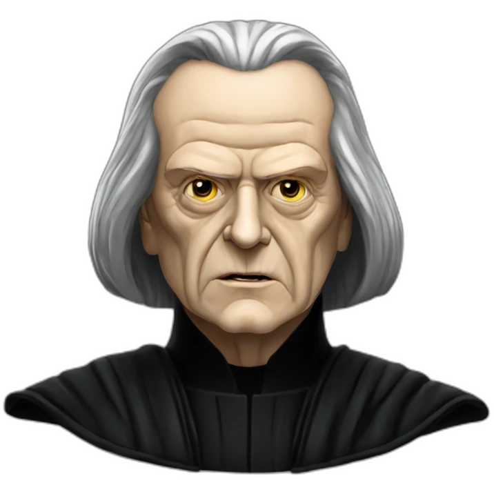 Emperor Shiev Palpatine (black robe) Star Wars The return of the jedi emoji