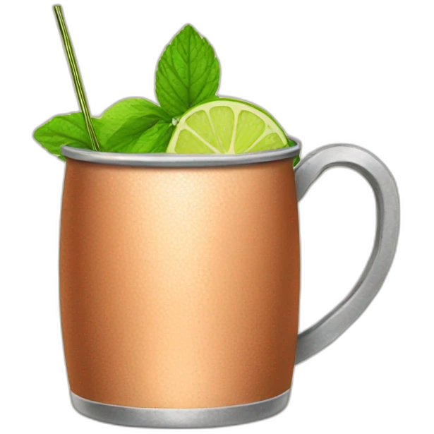 Moscow mule emoji