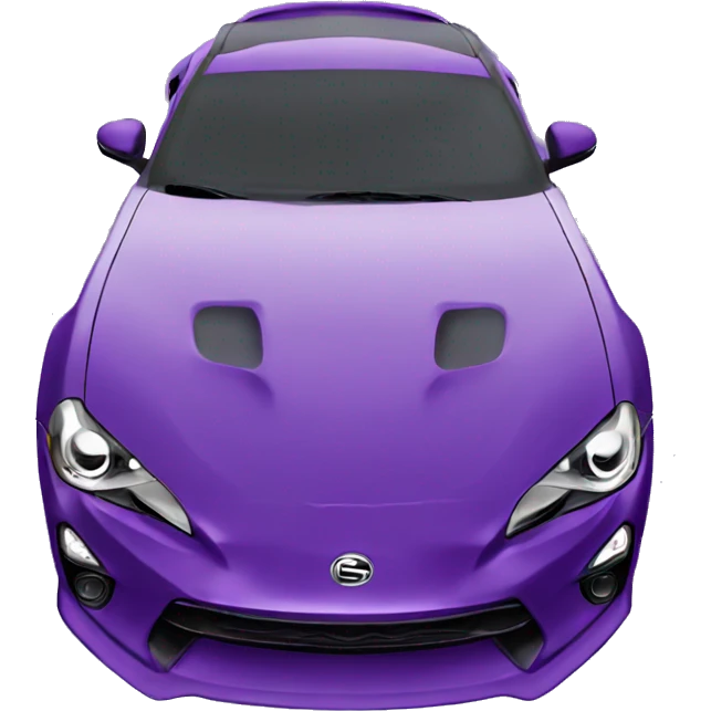 purple gt86 with wing  emoji