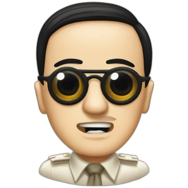 Hitler gangnam style emoji