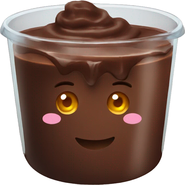Chocolate Pudding emoji