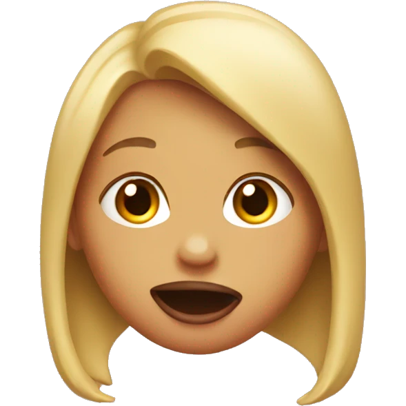 girl sticking tongue out emoji