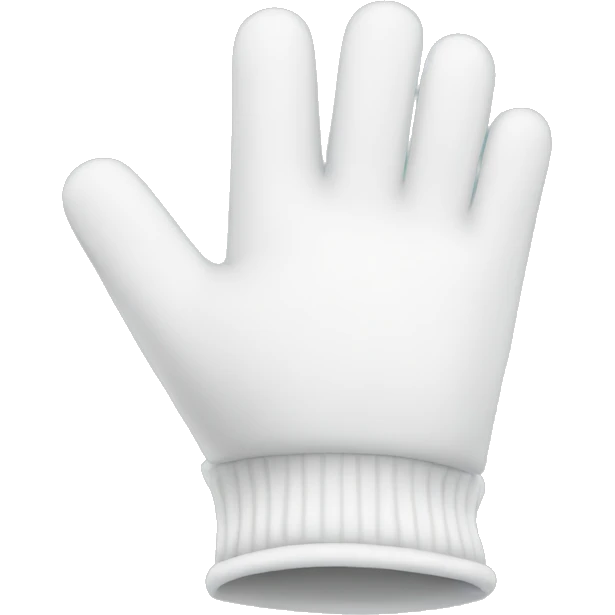 White gloves emoji