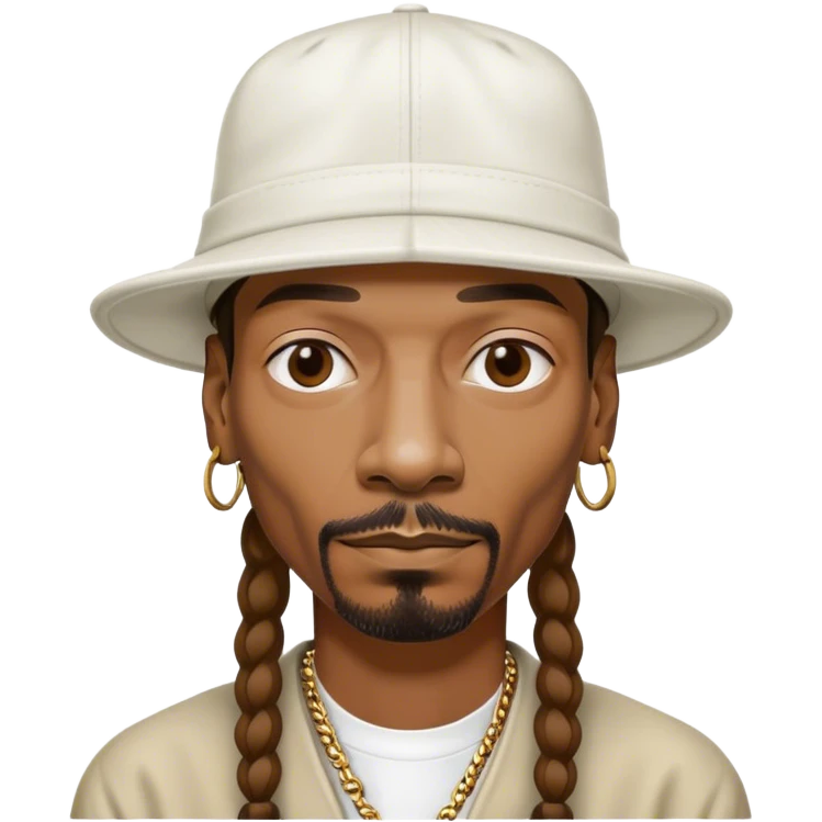 Snoop with a white hat emoji