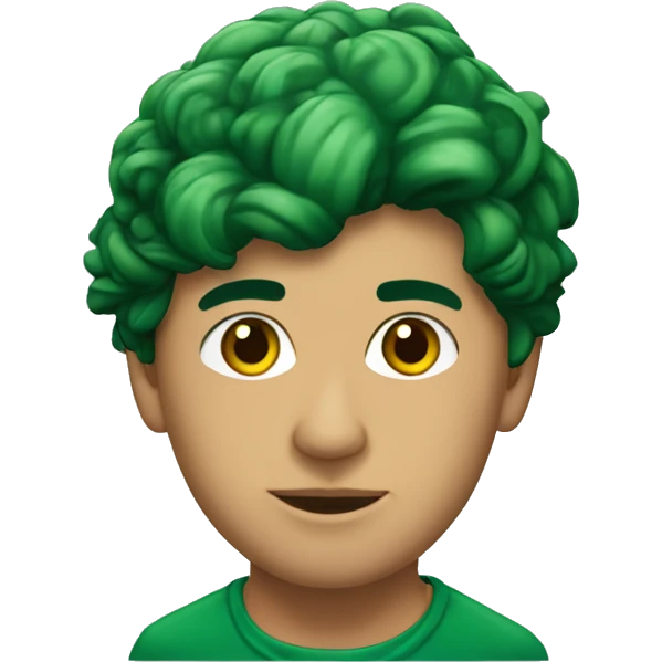 Joya pulida verde Esmeralda emoji
