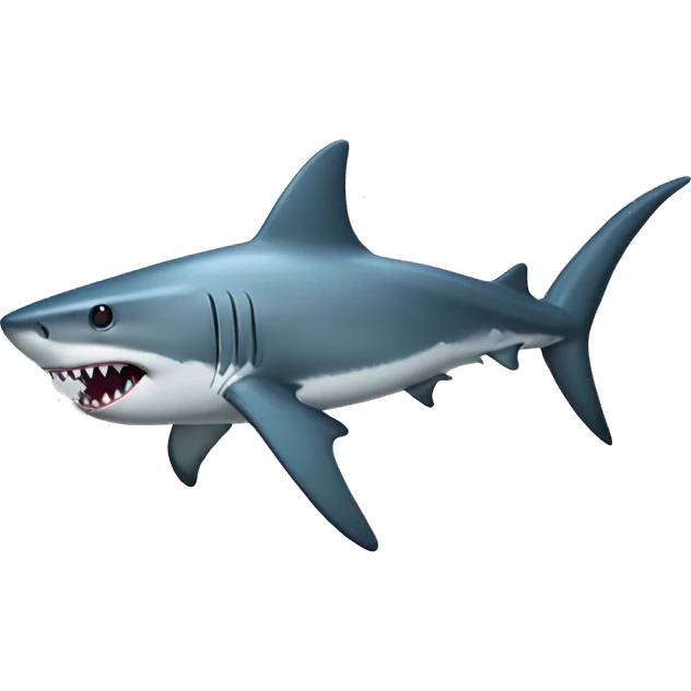shark and comput emoji