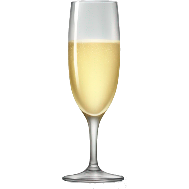 Champagne glass emoji