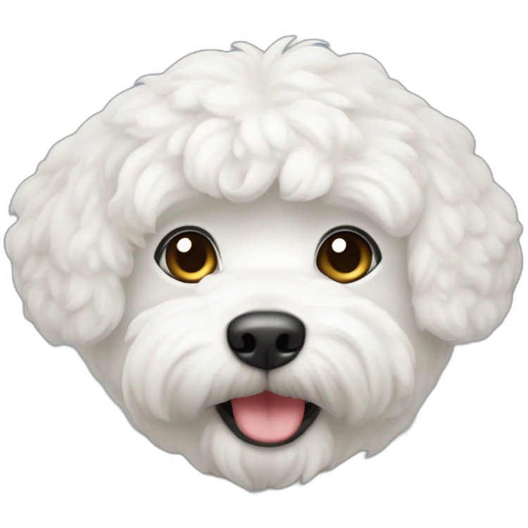 Bichón maltés emoji