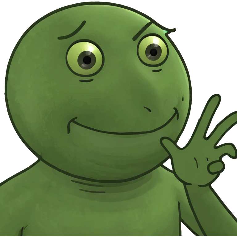 Man saying hello emoji