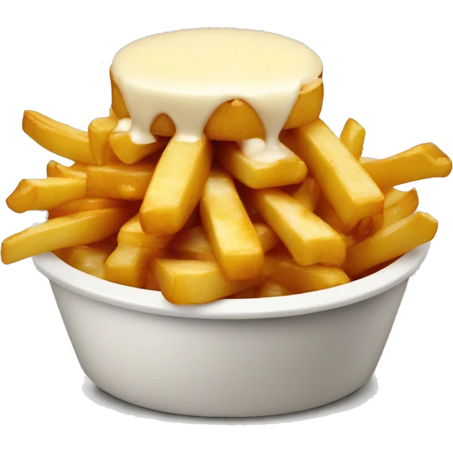 Poutine qui mange  emoji