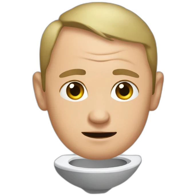 putin in the toilet emoji