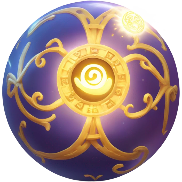 fortune telling ball is lit emoji