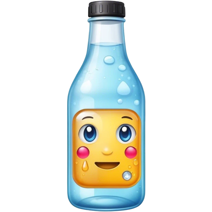bottle named Gamer Girl Sweat emoji