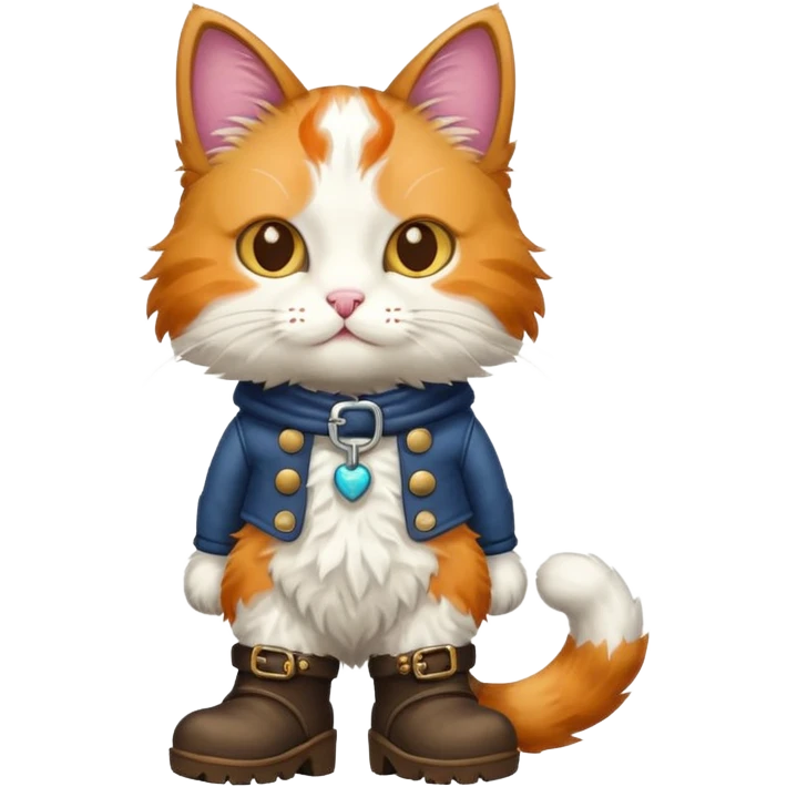 cat with boots emoji