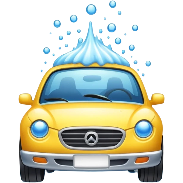 Car wash emoji