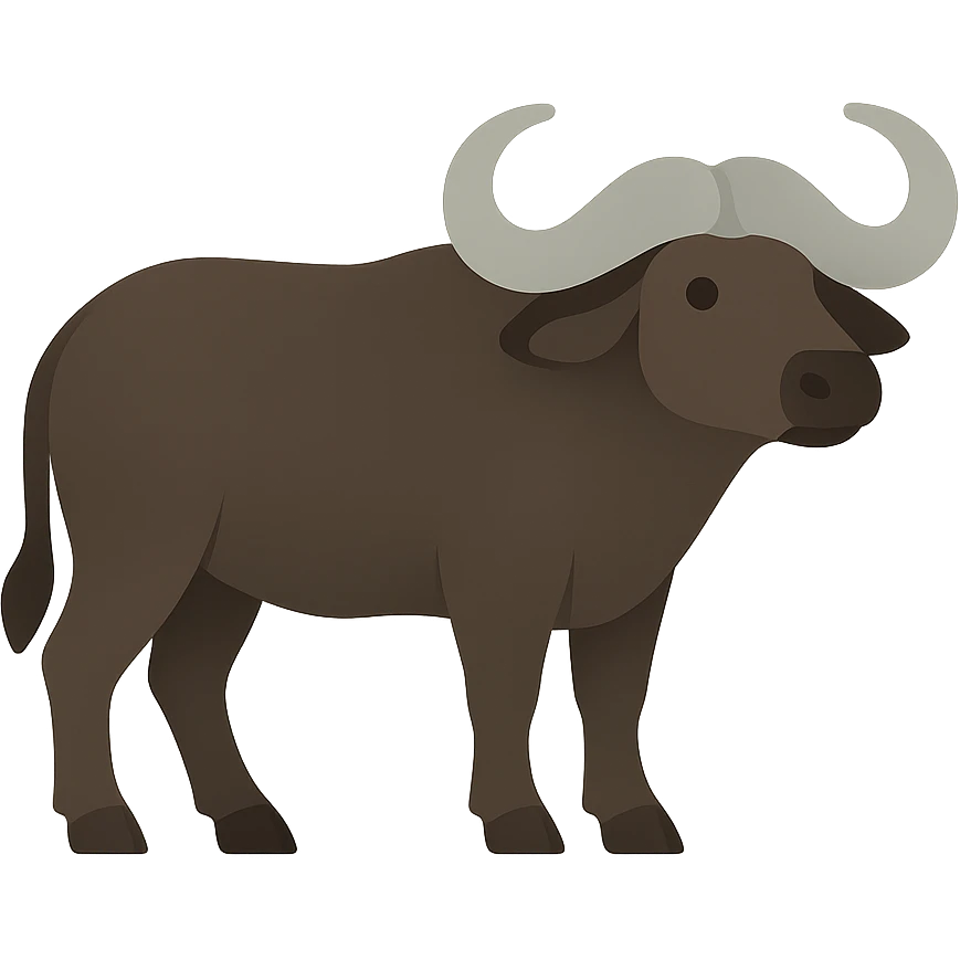 African buffalo emoji