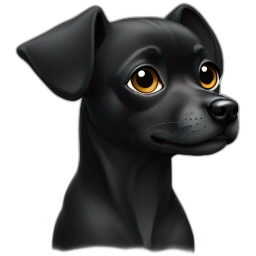 Black Chiwawa emoji