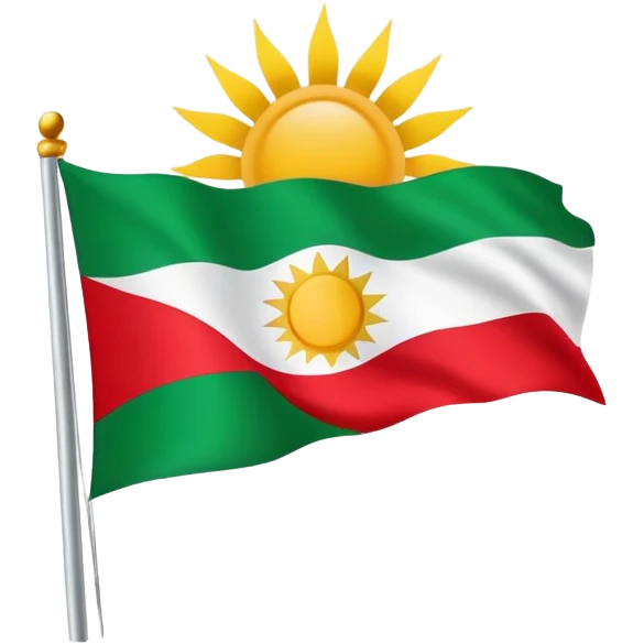 Kurdistan flag emoji