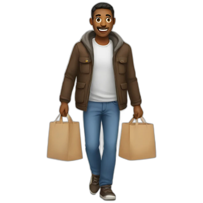 father leaving to get milk emoji