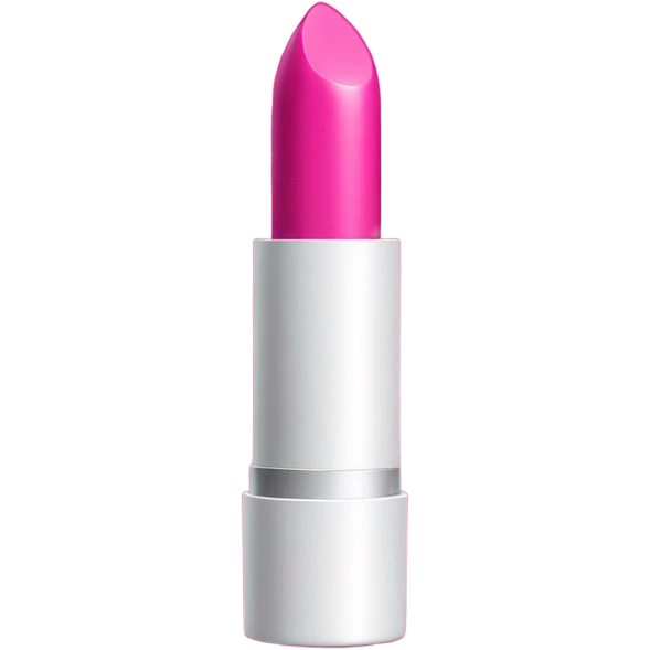 Pink lipstick emoji