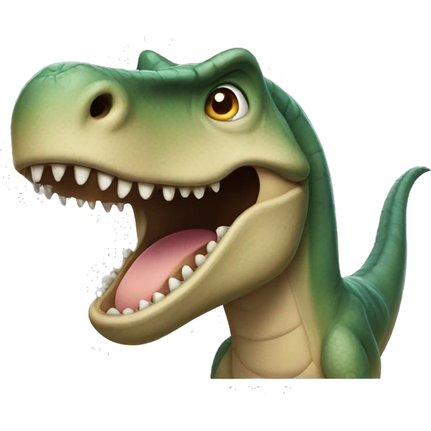 Quero um emoji de dinossauro surfando  emoji