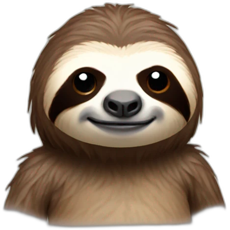 cool sloth emoji