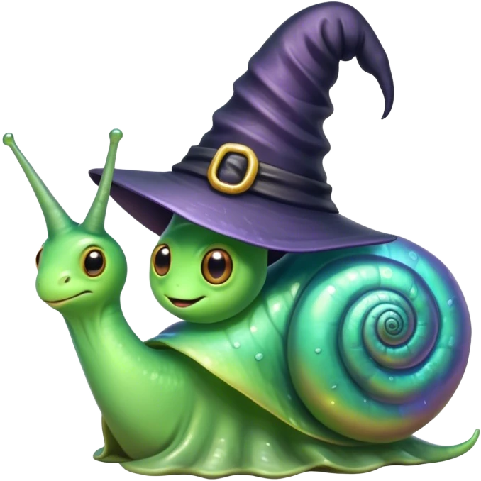 Witch snail emoji