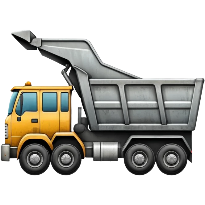 Dump truck emoji