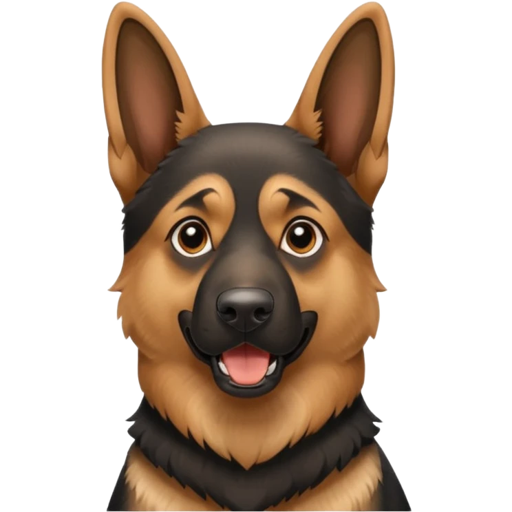 German shepherd bark emoji