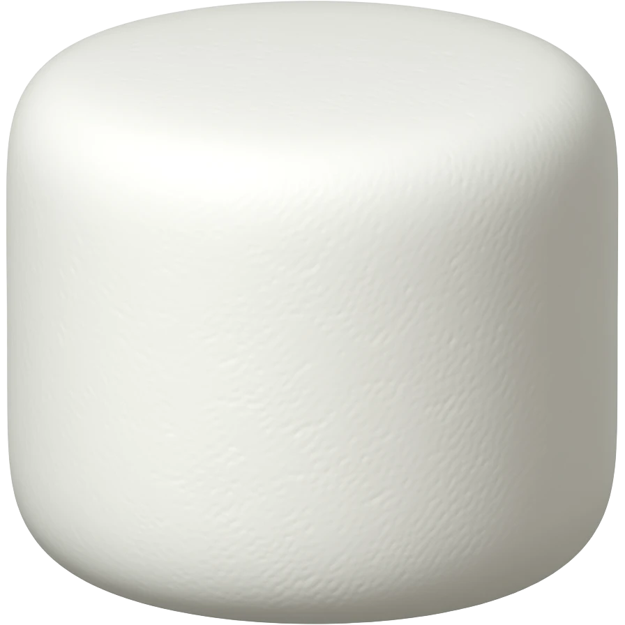 single white marshmallow emoji