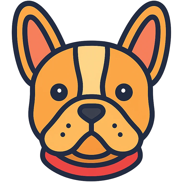 French Bulldog emoji