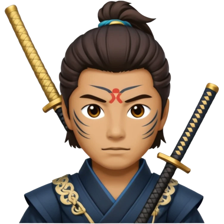 Samurai with Naginata emoji