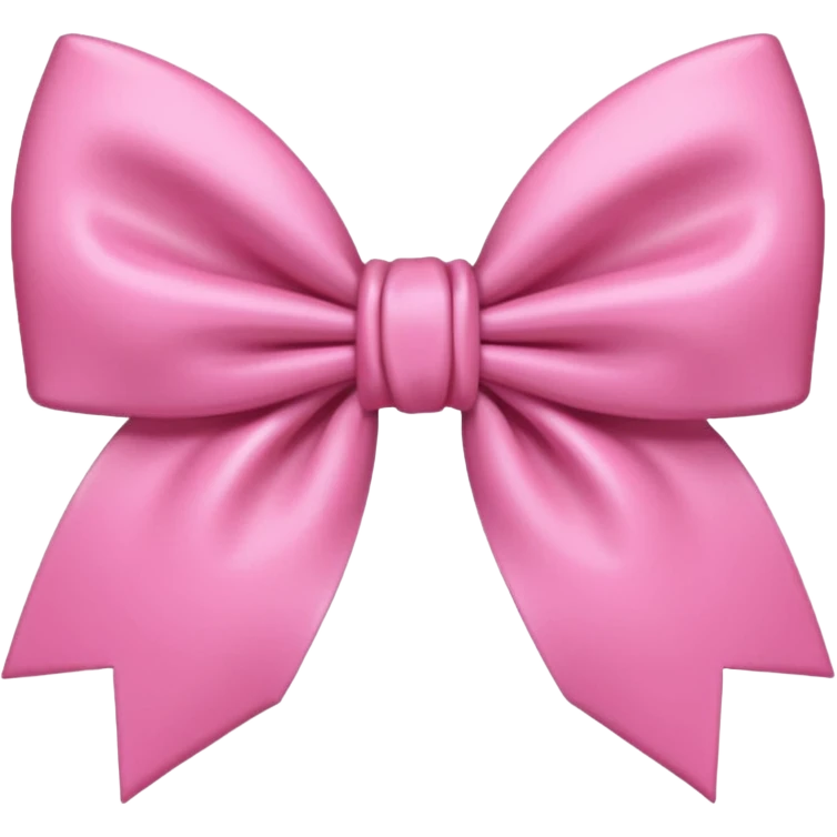 Pink coquette aesthetic bow paler emoji