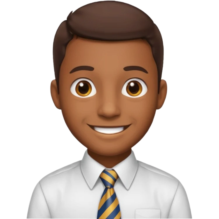 Man school form head emoji