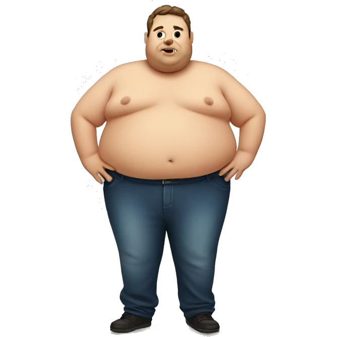 fat person emoji